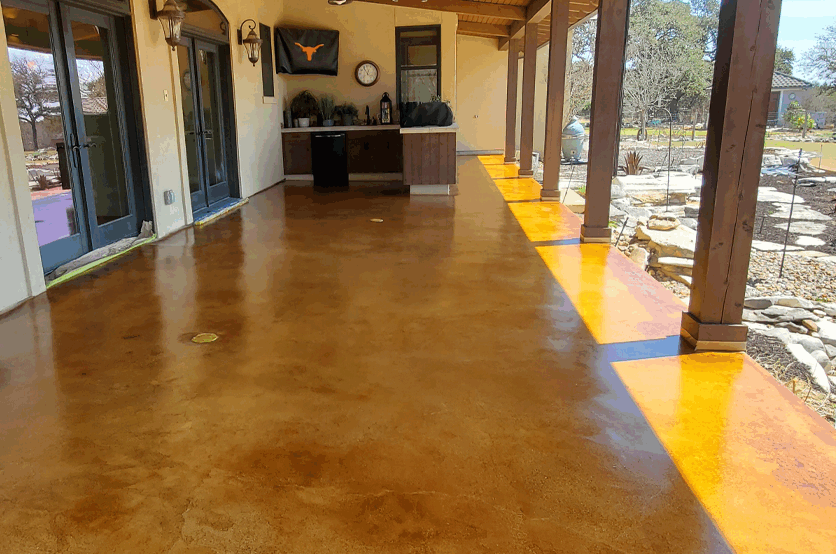 Stained Concrete Flooring