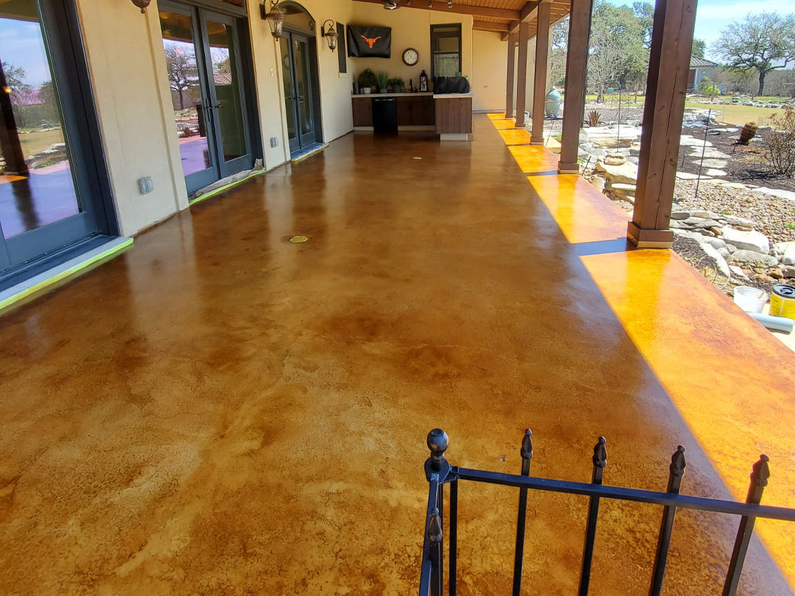 Stained Concrete Flooring